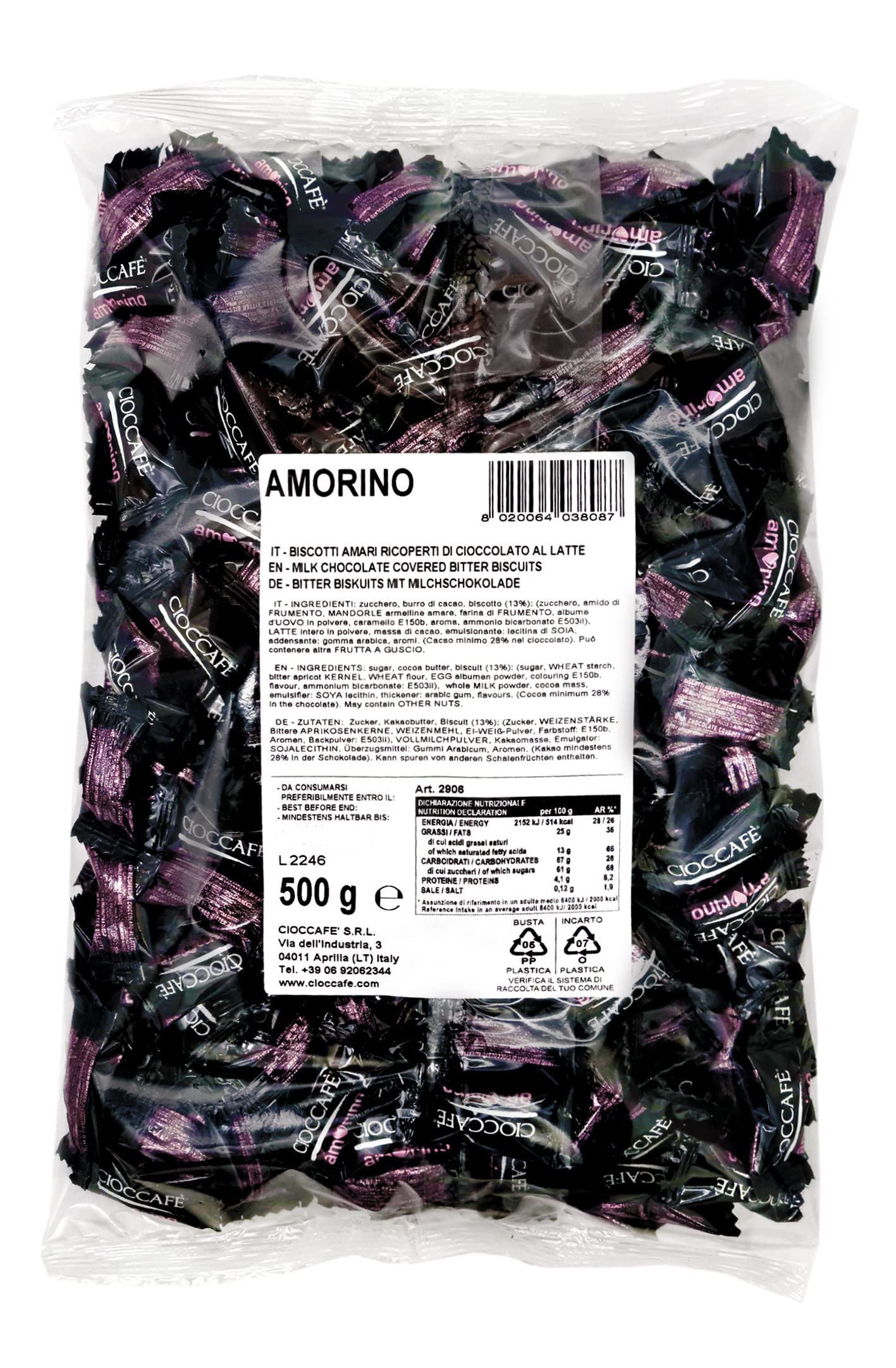 Cioccaf 500-g-Amoretto 2b