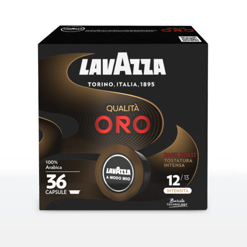 36 Lavazza Capsule Originali A Modo Mio Qualità Oro Dark Roast